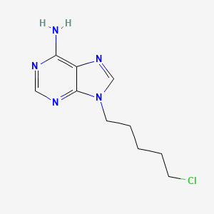 9-(5-Chloropentyl)-9h-purin-6-amine