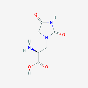 (S)-2-Amino-3-(2,4-dioxoimidazolidin-1-yl)propanoic acid