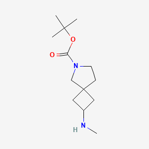 tert-Butyl 2-(methylamino)-6-azaspiro[3.4]octane-6-carboxylate