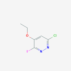 6-Chloro-4-ethoxy-3-iodopyridazine