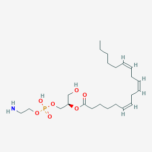 [(2R)-1-[2-aminoethoxy(hydroxy)phosphoryl]oxy-3-hydroxypropan-2-yl] (6Z,9Z,12Z)-octadeca-6,9,12-trienoate