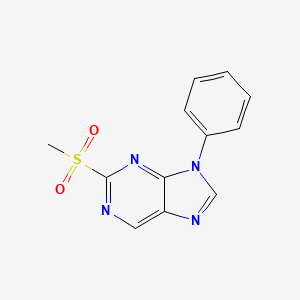 2-(methylsulfonyl)-9-phenyl-9H-purine