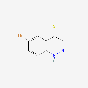 6-Bromo-4-cinnolinethiol