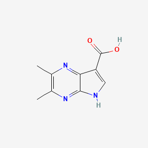 2,3-Dimethyl-5H-pyrrolo[2,3-b]pyrazine-7-carboxylic acid