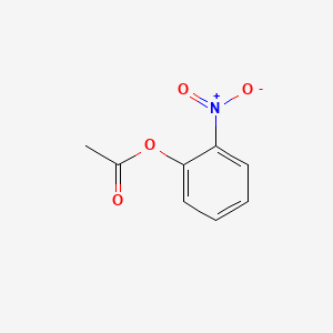 B1293568 2-Nitrophenyl acetate CAS No. 610-69-5
