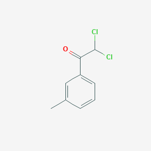 B129357 2,2-Dichloro-1-(3-methylphenyl)ethan-1-one CAS No. 144660-10-6