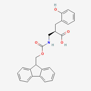 (R)-3-((((9H-Fluoren-9-yl)methoxy)carbonyl)amino)-2-(2-hydroxybenzyl)propanoic acid