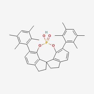 12-hydroxy-1,10-bis(2,3,5,6-tetramethylphenyl)-4,5,6,7-tetrahydroiindeno[7,1-de:1',7'-fg][1,3,2]dioxaphosphocine 12-oxide