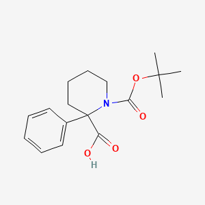 1-(tert-Butoxycarbonyl)-2-phenylpiperidine-2-carboxylic acid