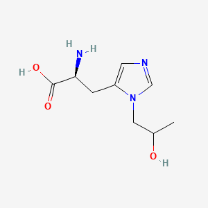 (2S)-2-Amino-3-(3-(2-hydroxypropyl)imidazol-4-yl)propanoic acid