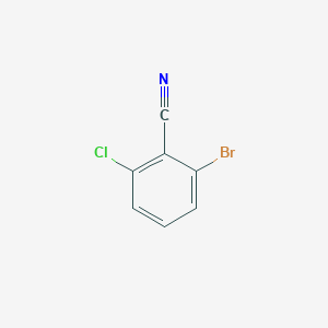 molecular formula C7H3BrClN B1293626 2-Bromo-6-chlorobenzonitrile CAS No. 6575-08-2