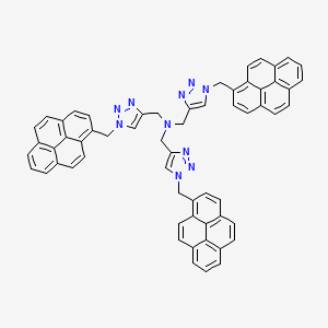 Tris((1-(pyren-1-ylmethyl)-1H-1,2,3-triazol-4-yl)methyl)amine