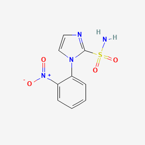 1-(2-Nitrophenyl)-1H-imidazole-2-sulfonamide