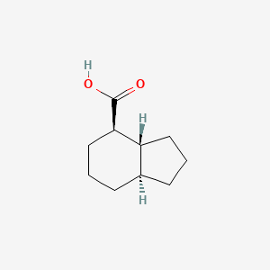 (3AR,4R,7aS)-octahydro-1H-indene-4-carboxylic acid