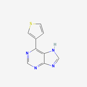 6-(Thiophen-3-yl)-7H-purine