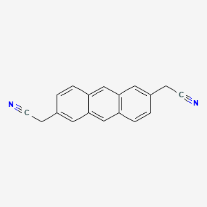 2,2'-(Anthracene-2,6-diyl)diacetonitrile