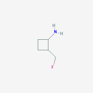 2-(Fluoromethyl)cyclobutanamine