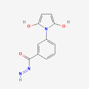 molecular formula C11H9N3O3 B12936600 3-Maleimidobenzoic acid hydrazide 