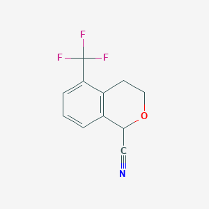 5-(Trifluoromethyl)isochroman-1-carbonitrile