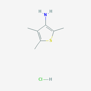 2,4,5-Trimethylthiophen-3-amine hydrochloride