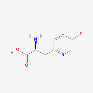 (S)-2-Amino-3-(5-fluoropyridin-2-yl)propanoic acid