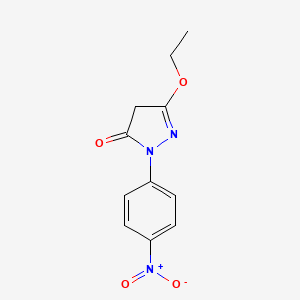 3-Ethoxy-1-(4-nitrophenyl)-2-pyrazolin-5-one