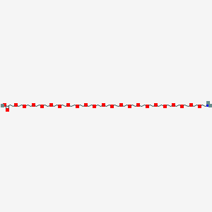 molecular formula C47H95NO24 B12936737 3-[2-[2-[2-[2-[2-[2-[2-[2-[2-[2-[2-[2-[2-[2-[2-[2-[2-[2-[2-[2-[2-(2-Aminoethoxy)ethoxy]ethoxy]ethoxy]ethoxy]ethoxy]ethoxy]ethoxy]ethoxy]ethoxy]ethoxy]ethoxy]ethoxy]ethoxy]ethoxy]ethoxy]ethoxy]ethoxy]ethoxy]ethoxy]ethoxy]ethoxy]propanoic acid 