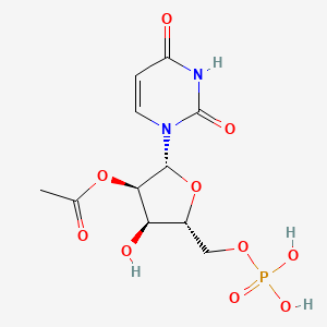 molecular formula C11H15N2O10P B12936807 2'-O-Acetyluridine 5'-(dihydrogen phosphate) CAS No. 90290-63-4