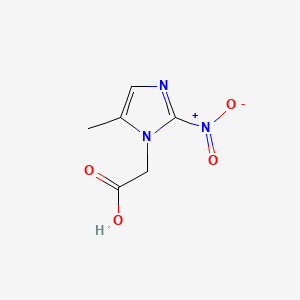 Imidazole-1-acetic acid, 5-methyl-2-nitro-