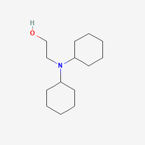 molecular formula C14H27NO B1293682 2-(二环己基氨基)乙醇 CAS No. 4500-31-6