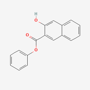 molecular formula C17H12O3 B1293692 苯基-3-羟基-2-萘甲酸酯 CAS No. 7260-11-9