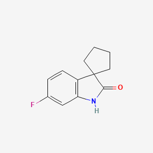 6'-Fluorospiro[cyclopentane-1,3'-indolin]-2'-one