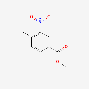 molecular formula C9H9NO4 B1293696 4-甲基-3-硝基苯甲酸甲酯 CAS No. 7356-11-8