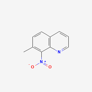 molecular formula C10H8N2O2 B1293703 7-甲基-8-硝基喹啉 CAS No. 7471-63-8