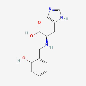 N-[(2-Hydroxyphenyl)methyl]-D-histidine