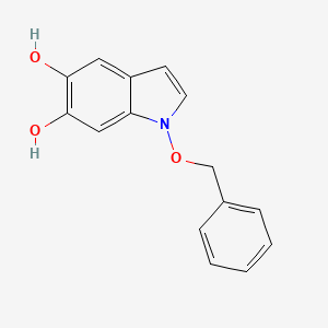 1-(Benzyloxy)-1H-indole-5,6-diol