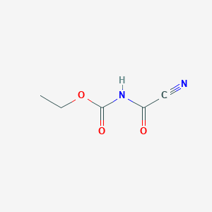 Ethyl N-(cyanocarbonyl)carbamate