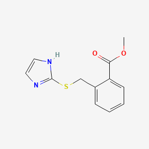 Methyl 2-{[(1H-imidazol-2-yl)sulfanyl]methyl}benzoate