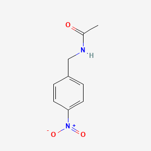 molecular formula C9H10N2O3 B1293727 N-((4-硝基苯基)甲基)乙酰胺 CAS No. 56222-10-7