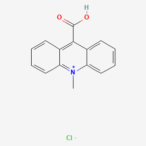 9-Carboxy-10-methylacridin-10-ium chloride