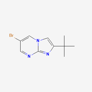 6-Bromo-2-tert-butylimidazo[1,2-a]pyrimidine