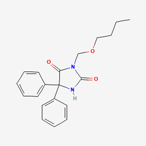 Hydantoin, 3-(butoxymethyl)-5,5-diphenyl-