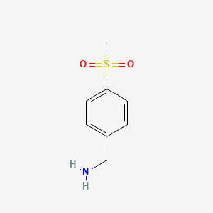 B1293735 4-(Methylsulfonyl)benzylamine CAS No. 4393-16-2