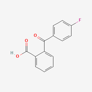 B1293745 2-(4-Fluorobenzoyl)benzoic acid CAS No. 7649-92-5