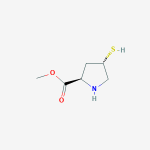 Methyl (2R,4S)-4-mercaptopyrrolidine-2-carboxylate