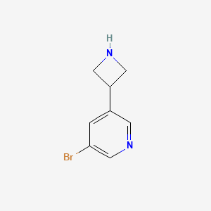 3-(Azetidin-3-yl)-5-bromopyridine