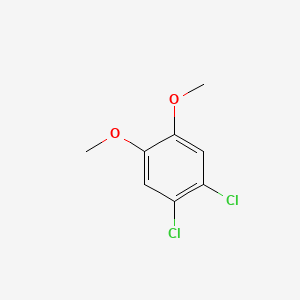 molecular formula C8H8Cl2O2 B1293773 4,5-二氯香草醛 CAS No. 2772-46-5