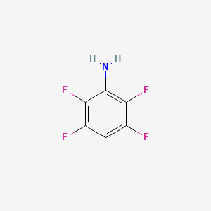 molecular formula C6H3F4N B1293806 2,3,5,6-四氟苯胺 CAS No. 700-17-4
