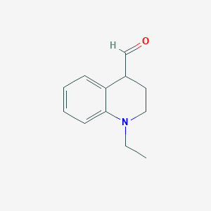 1-Ethyl-1,2,3,4-tetrahydroquinoline-4-carbaldehyde