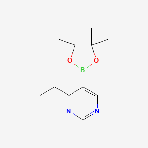 4-Ethyl-5-(4,4,5,5-tetramethyl-1,3,2-dioxaborolan-2-yl)pyrimidine